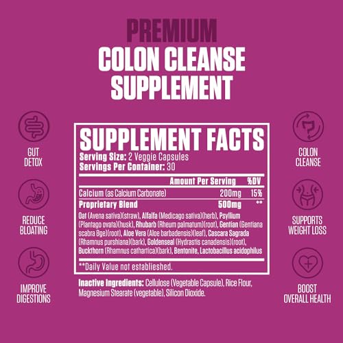 Colon Revive Extra Strength | #1 Rated Colon Cleanse & Detox Supplement | Digestive Support EPN SupplementsBuy Supplements Australia