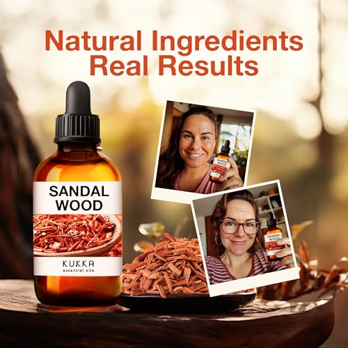 Kukka Sandalwood Essential Oils for Diffuser - 100% Natural Sandalwood Oil - Sandalwood Essential Oil KUKKA essential oilsBuy Supplements Australia