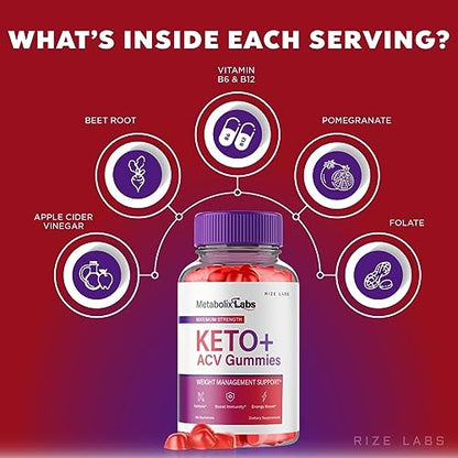 Metabolix Labs Keto ACV Gummies - Metabolix Labs Keto Plus ACV Gummies MetabolixLabs rize labsBuy Supplements Australia
