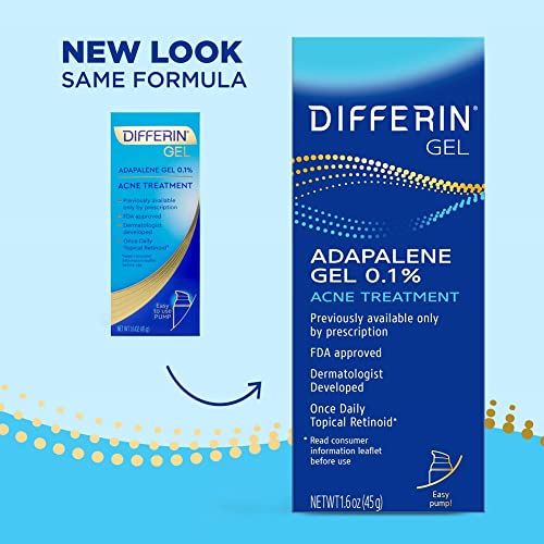 Differin Acne Treatment Gel, 90 Day Supply, Retinoid Treatment For Face DifferinBuy Supplements Australia