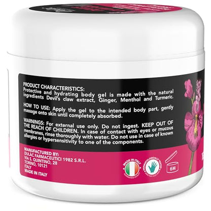 Dulac - Devil's Claw 98% Cream Maximum Strength 16.9 Fl Oz, Natural Joint and Muscle Comfort Cream, Enriched with Menthol for Cool Effect DULÀC FARMACEUTICI 1982Buy Supplements Australia