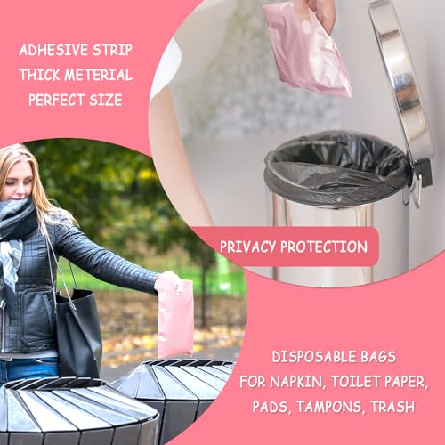 400 pcs Sanitary Napkin Disposal Bags, Feminine Personal Disposal Bags, Pink Feminine Hygiene Disposal HQSLsundBuy Supplements Australia