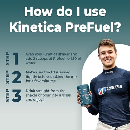 Kinetica PreFuel, Pre Workout, 5.9g Amino Acids & 2.3g BCAA's per Serving, 30 Servings KineticaBuy Supplements Australia