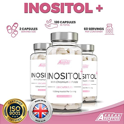 Myo-Inositol Capsules by Freak Athletics - Inositol Capsules with Chromium & Folate Freak AthleticsBuy Supplements Australia