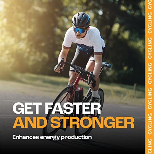 MMUSA Cyclist-Optimized Pre-Workout Serum. Amplifies Cycling Stamina, Energy & Focus. Elevates Nitric Oxide Levels, Fights Fatigue. Superior Bioavailable Creatine. Immunity Boost. Grape, 5.1 Fl Oz