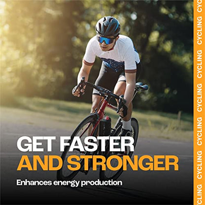 MMUSA Cyclist-Optimized Pre-Workout Serum. Amplifies Cycling Stamina, Energy & Focus. Elevates Nitric Oxide Levels, Fights Fatigue. Superior Bioavailable Creatine. Immunity Boost. Grape, 5.1 Fl Oz