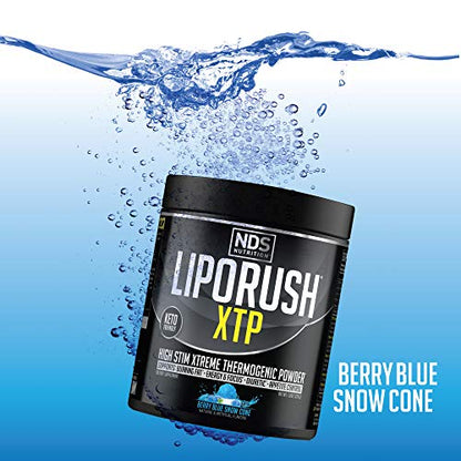 LIPORUSH NDS Nutrition XTP Thermogenic Fat Burner with L-Carnitine - Energy, Focus LIPORUSHBuy Supplements Australia