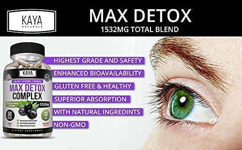 Kaya Naturals - Max Detox - 100% Natural, Healthy, Safe & New, Pure Herbal Ingredients Kaya NaturalsBuy Supplements Australia