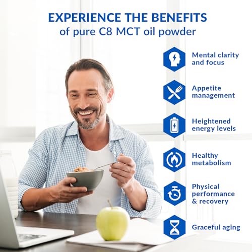 BioTrust Keto Elevate – Pure C8 MCT Oil Powder – Ketogenic Diet Supplement BioTrustBuy Supplements Australia
