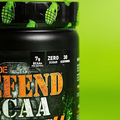 Grenade Defend BCAA Powder, Green Apple, 390 g (7 g BCAA's Per Serving - 30 Servings GrenadeBuy Supplements Australia