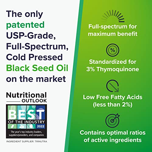 ThymoQuin Cold Pressed Black Seed Oil | Only Patented USP-Grade Clinically Researched ThymoQuinBuy Supplements Australia