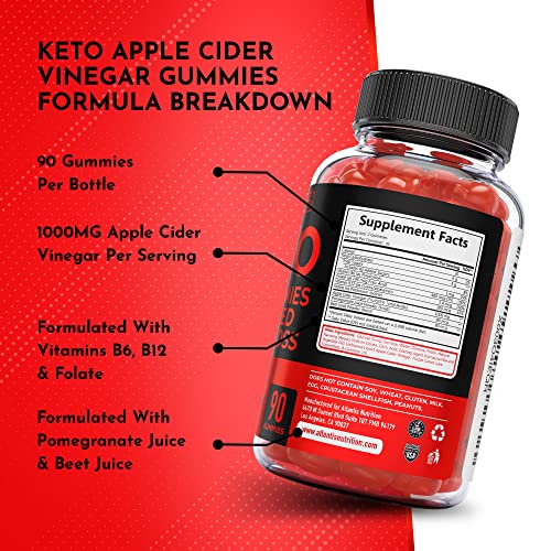 Keto ACV Gummies for Weight Loss - Supports Digestion, Advanced Weight Loss, Detox Atlantis NutritionBuy Supplements Australia