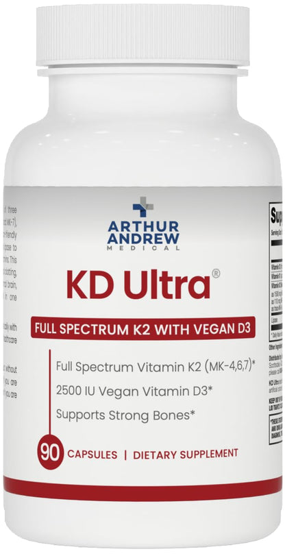 Arthur Andrew Medical, KD Ultra, Immunity, Heart and Bone Health, 90 Capsules Arthur Andrew MedicalBuy Supplements Australia