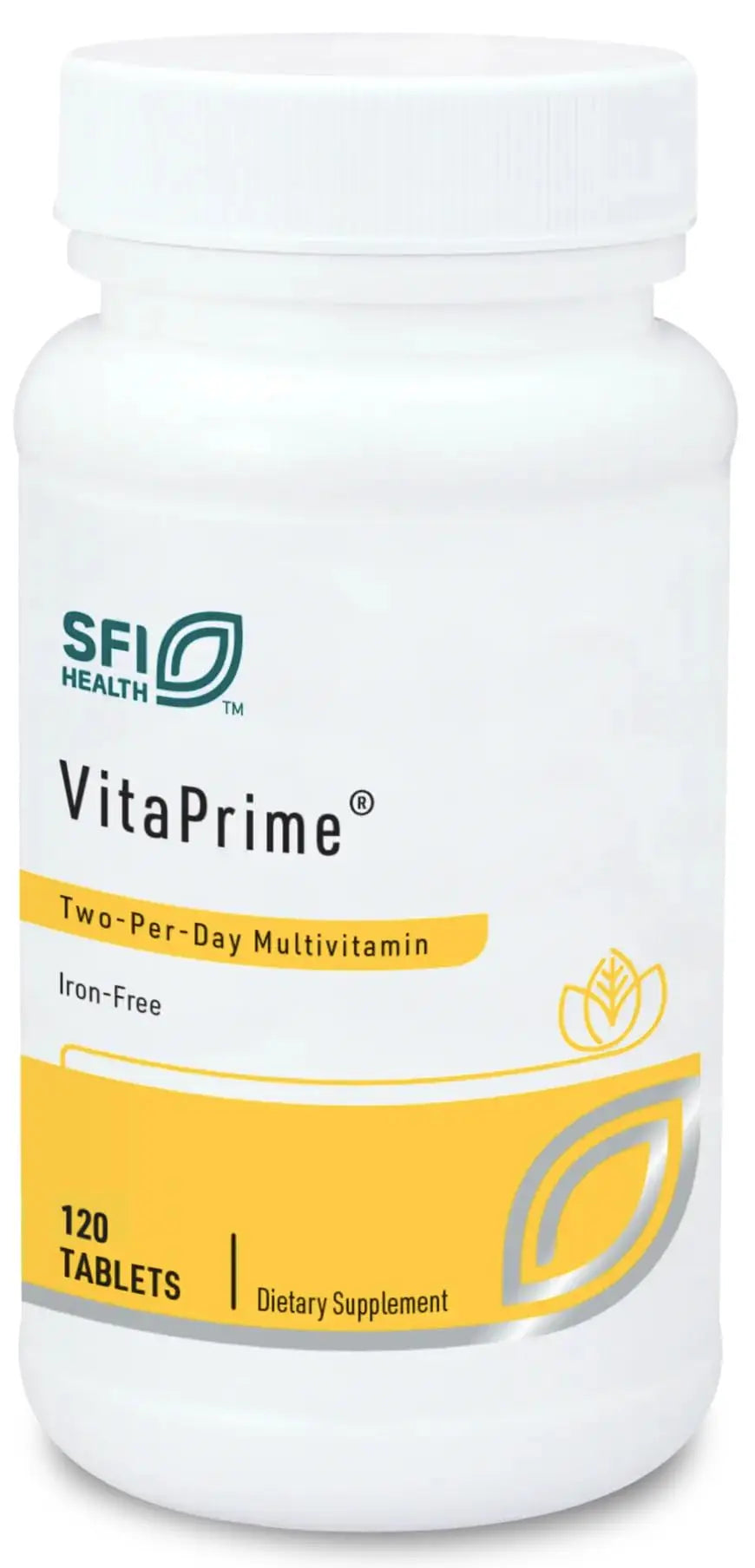 SFI Health VitaPrime - Iron Free Multivitamin for Women & Men - Promote Immune Function & Support Nutritional Gaps SFI Health