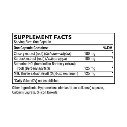 Thorne Liver Cleanse - Support System for Detoxification and Liver Support - 60 Capsules ThorneBuy Supplements Australia