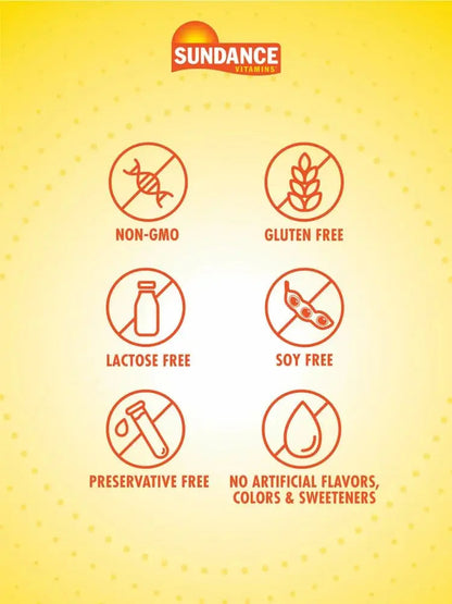 Sundance Daily Multivitamin for Adults | 60 Tablets | High Potency Formula | Non-GMO and Gluten Free Supplement Sundance
