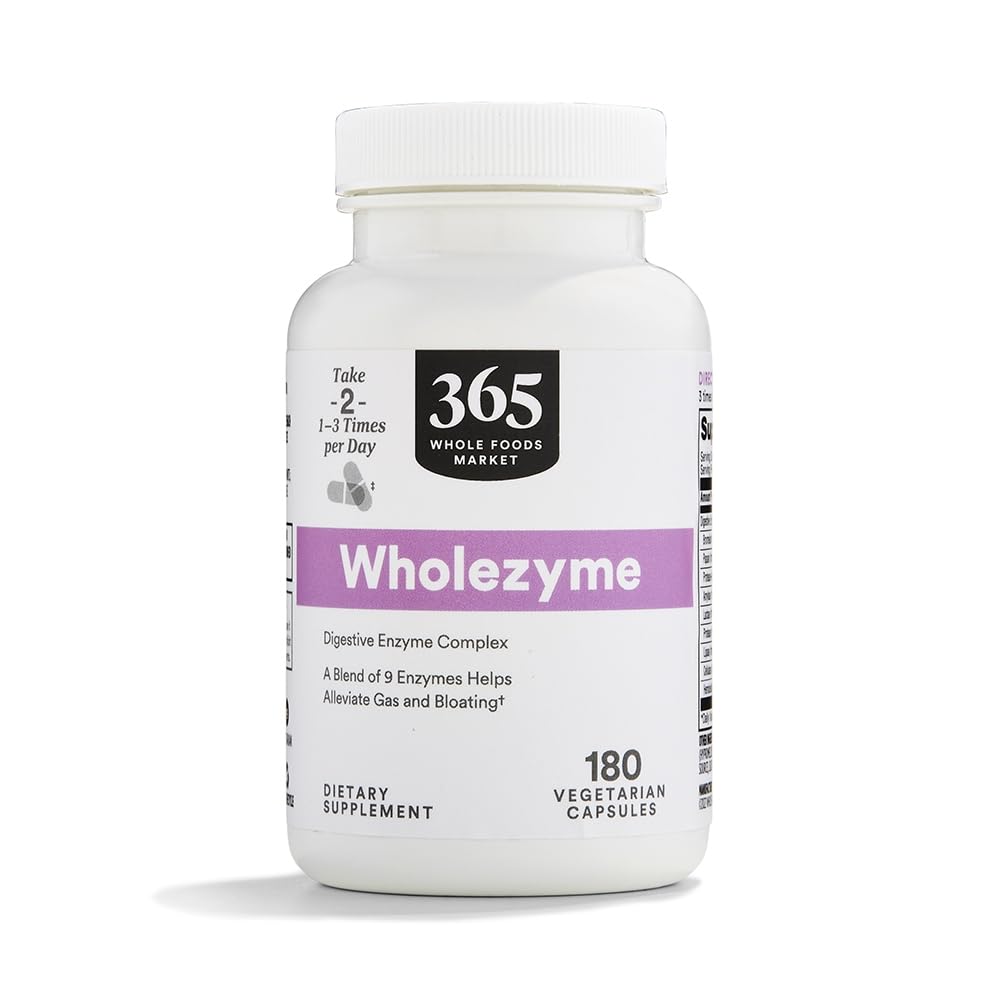365 by Whole Foods Market, Wholezyme, 180 Count 365 by Whole Foods MarketBuy Supplements Australia