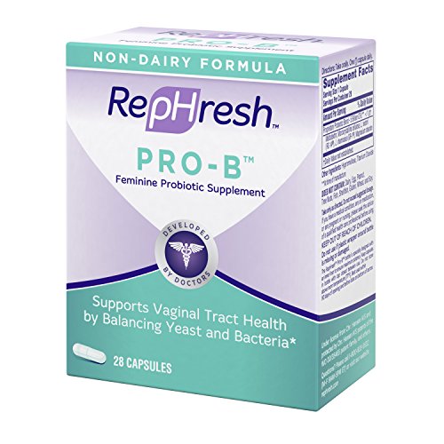 NEW RepHresh Pro-B Feminine Probiotic Supplement Non- Dairy Formula/Vegetarian Capsule, 28ct RephreshBuy Supplements Australia