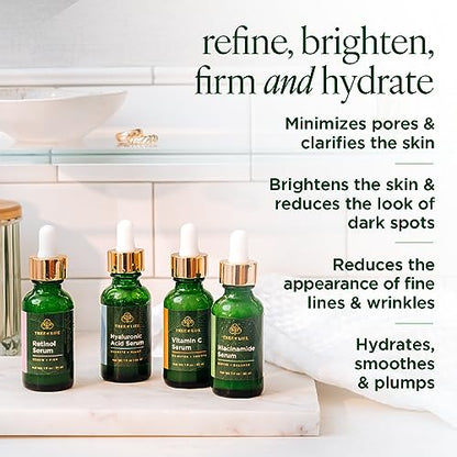 Tree of Life Advanced Regimen - 4ct x 1 Fl Oz - Niacinamide Serum (Refine) Tree of Life BeautyBuy Supplements Australia