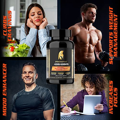 Spartasport Assassin Weight Management Formula - Weight Loss Pills for Women Men SpartasportBuy Supplements Australia