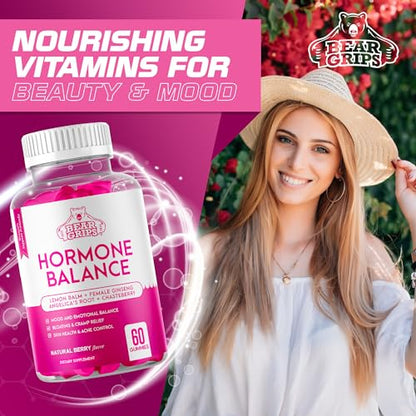 Hormone Balance for Women - PMS Relief Gummies and Bloating Relief for Women Bear GripsBuy Supplements Australia