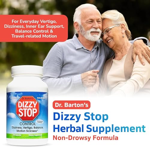 Dizzy Stop Dr. Barton’s All-Natural Vertigo Comfort, Inner Ear Balance Supp Dizzy StopBuy Supplements Australia