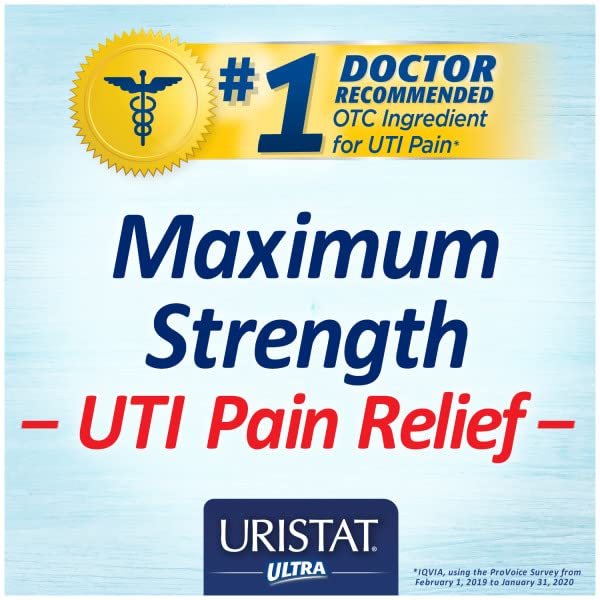 URISTAT Ultra UTI Pain Relief, Cranberry Flavored Coating, 30 Tablets (Pack of 2) URISTATBuy Supplements Australia