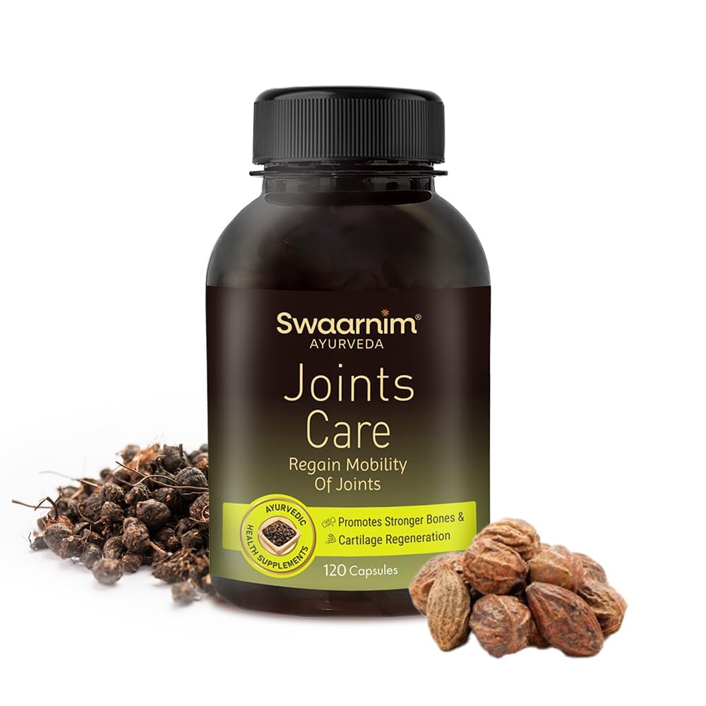 Swaarnim Joints Care - Enriched with Arjuna & Natural Herbs - Joint Health Supplement 100% Natural, No Added Chemicals - 120 Capsules SwaarnimBuy Supplements Australia