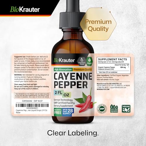 MAUWE HERBS Cayenne Pepper Supplement - Organic Cayenne Pepper Tincture MAUWE HERBSBuy Supplements Australia