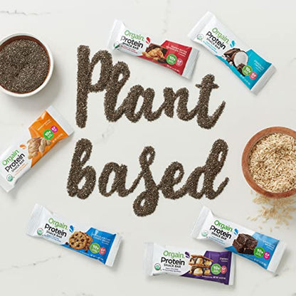 Orgain Organic Vegan Protein Bars, Peanut Butter - 10g Plant Based Protein OrgainBuy Supplements Australia