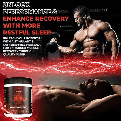 VIOLENCE Stim Free Pre Workout Powder by REVSCI, Precision Dosed Non Stim Preworkout Revolution ScienceBuy Supplements Australia
