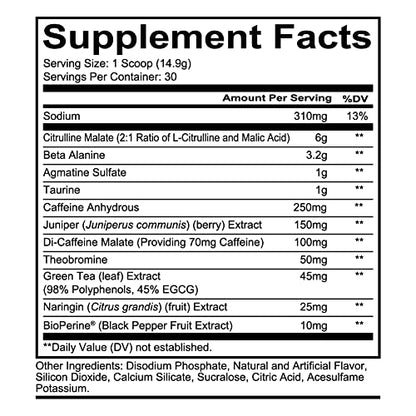 REDCON1 Total War Preworkout - Contains 320mg of Caffeine from Green Tea, Juniper REDCON1Buy Supplements Australia