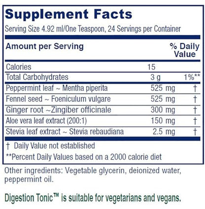 Vitanica Digestion Tonic, Gas and Bloating Relief Supplement, Organic, Improve Digestive VitanicaBuy Supplements Australia