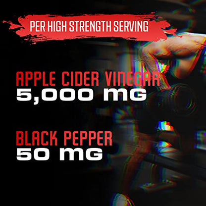 Apple Cider Vinegar Capsules - 5050mg Formula Pills with Black Pepper Extract BEBEFENBuy Supplements Australia
