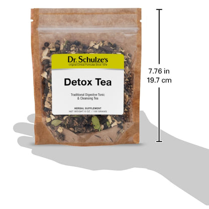 Dr. Schulze’s | Detox Tea | All Purpose Herbal Tonic | Powerful Digestive Stimulant | Dietary Supplement | Ultimate Liver Cleanse | Helps Eliminate Gas & Indigestion | Release Toxins | 6 Oz. Pack Dr. Schulze'sBuy Supplements Australia