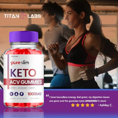(3 Pack) Pure Slim Keto ACV Gummies, Pure Slim Keto ACV Advanced Weight Loss 1000 MG Titan LabsBuy Supplements Australia
