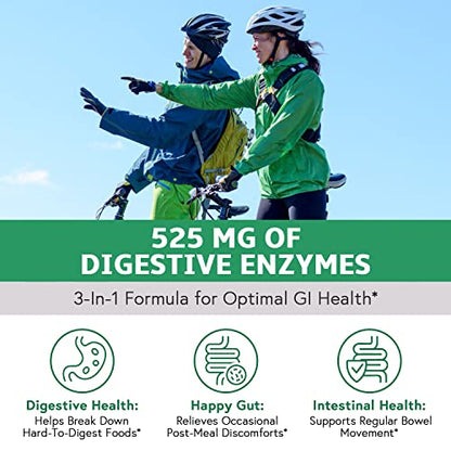 Elixeed Digestive Enzymes Plus Probiotics & Prebiotics, 22 Digestive Enzymes with Amylase ElixeedBuy Supplements Australia