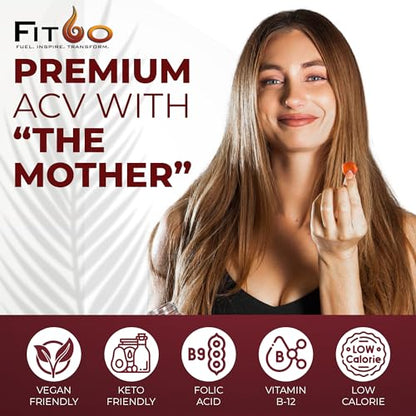 FIT60 Keto Apple Cider Vinegar Gummies with The Mother | Keto ACV Gummies for Advanced Healthy Weight FIT60Buy Supplements Australia