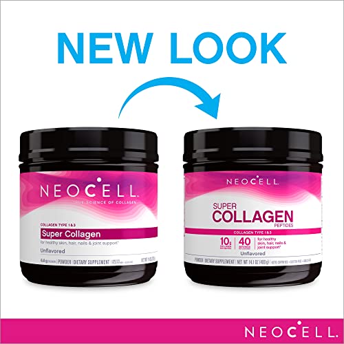 NeoCell Super Collagen Powder, 10g Collagen Peptides per Serving, Gluten Free NeoCellBuy Supplements Australia