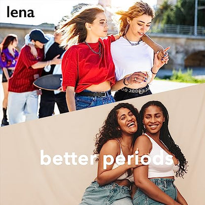 Lena Menstrual Cup | 12hr Reusable Period Silicone Soft Cup | Tampon and Pad Alternative LenaBuy Supplements Australia