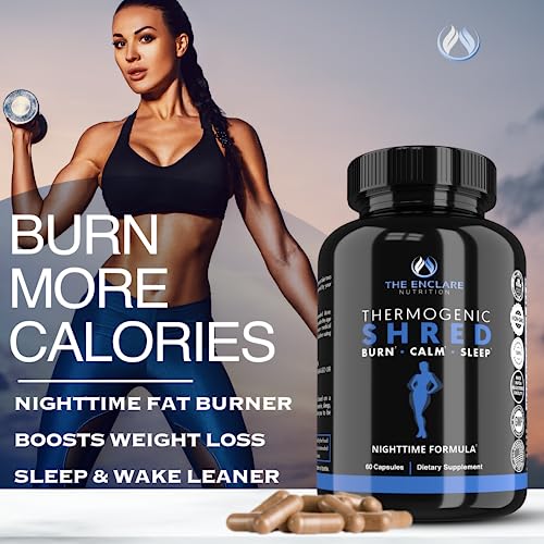 Thermogenic Shred - Fat Burner Sleep Aid Diet Pills, Appetite Suppressant for Weight Loss THE ENCLARE NUTRITIONBuy Supplements Australia