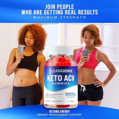 (2 Pack) LeanGenix Keto ACV Gummies - Official - Keto Lean Genix ACV Advanced Formula RillvoBuy Supplements Australia