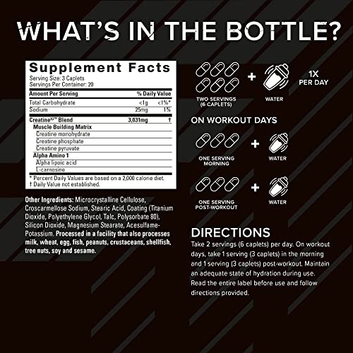 Six Star Creatine Pills Post Workout X3 Creatine Capsules | Creatine Monohydrate Blend Six StarBuy Supplements Australia