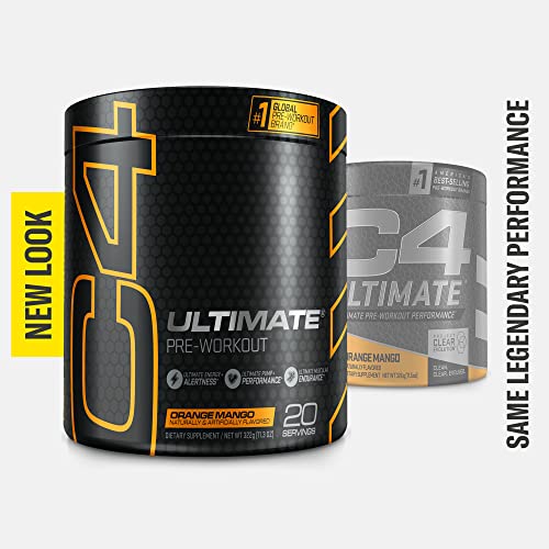 Cellucor C4 Ultimate Pre Workout Powder Orange Mango - Sugar Free Preworkout CellucorBuy Supplements Australia