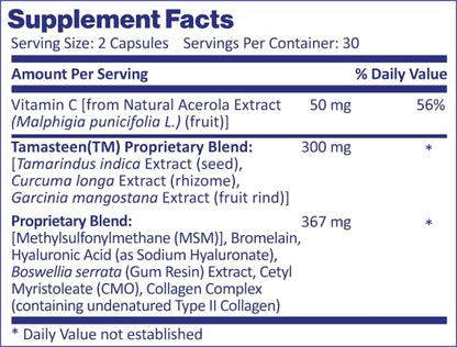 Nordic Healthy Living Joint Food AS SEEN ON TV | Powered by Clinically Studied Tamasteen | Joint Mobility and Comfort with Triple Action Formula (1 Month Supply) Nordic Healthy LivingBuy Supplements Australia