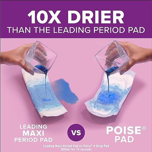 Poise Incontinence Pads & Postpartum Incontinence Pads, 6 Drop Ultimate PoiseBuy Supplements Australia