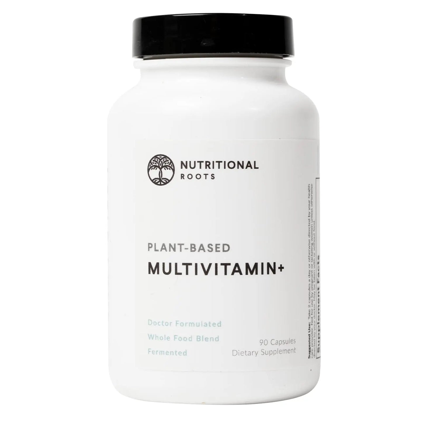 Nutritional Roots Multivitamin+, Award-Winning Plant-Based (Vegan) Multivitamin, Organic Vegetables & Herbs Nutritional Roots
