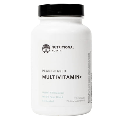 Nutritional Roots Multivitamin+, Award-Winning Plant-Based (Vegan) Multivitamin, Organic Vegetables & Herbs Nutritional Roots