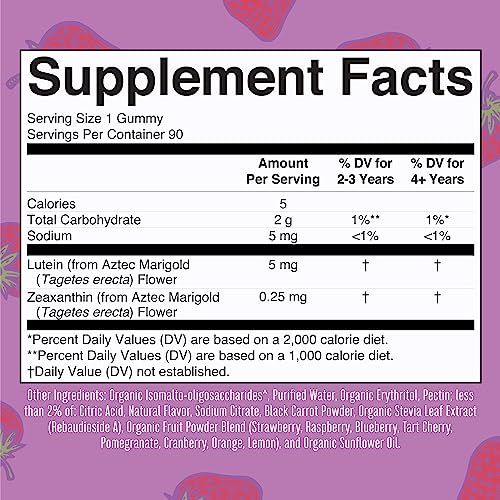 MaryRuth's Eye Care Gummies | Zeaxanthin and Lutein | 45 Day Supply MaryRuth OrganicsBuy Supplements Australia